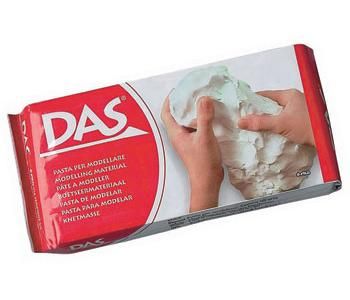 Pasta Modelar Branca 500g Das