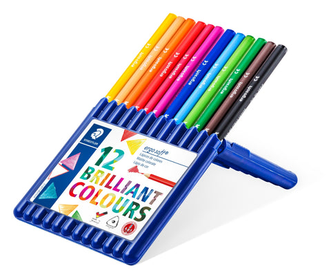 Lápis Cor Ergosoft 12 unidades Staedtler