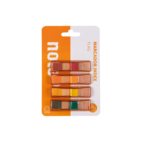 Dispensador com Sinalizadores Index 4 Cores Note!