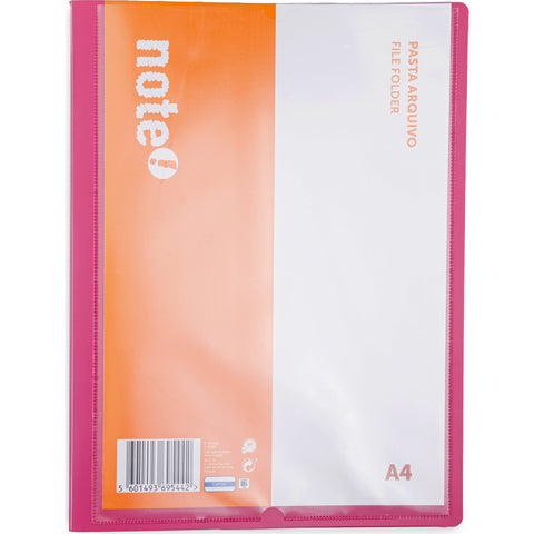 Pasta Arquivo A4 Lombada Estreita Personali Note! (artigo sortido)