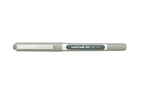 Esferográfica Roller Uni Eye Fine Ub157 Verde