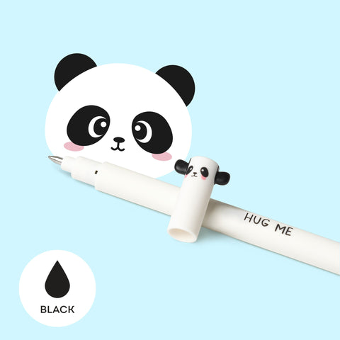 Caneta Apagar Panda- Preta