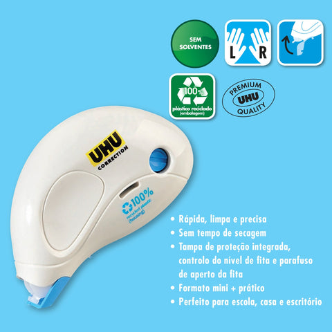 Fita Corretora 5mm x 10m UHU