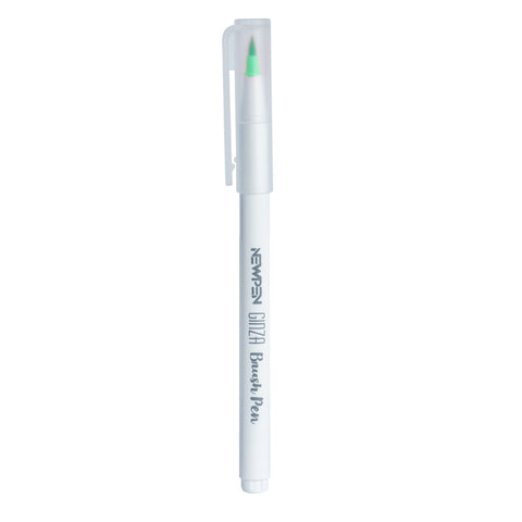 Marcador Ginza Pro Brush Pen Verde Newpen