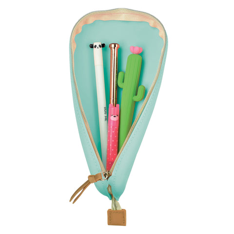 Estojo Silicone Cute - Aqua