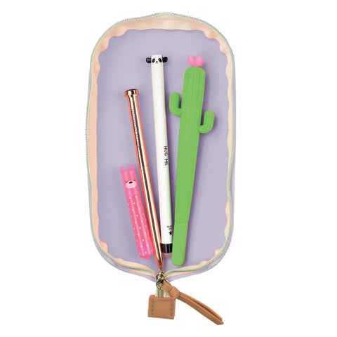 Estojo Silicone Cute - Violet