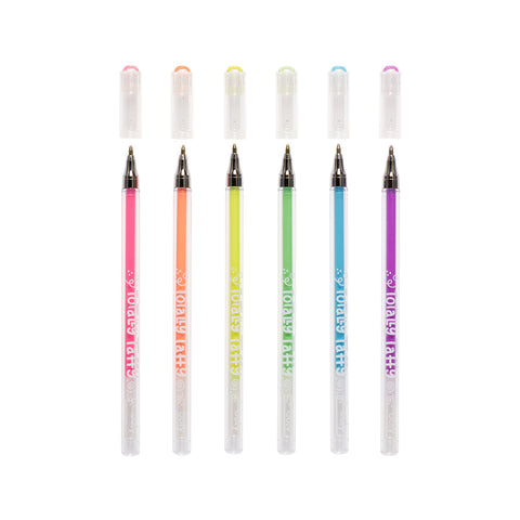 Conjunto 6 Canetas Gel Perfumadas Totally Taffy