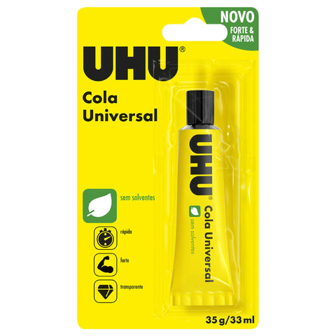 Cola Universal Sem Solventes 35G/33Ml Uhu