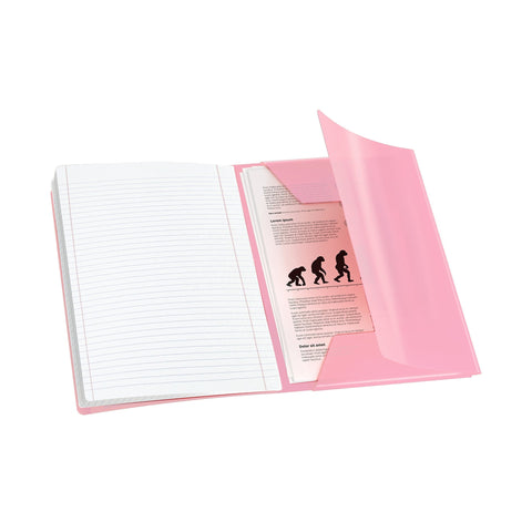 Caderno Agrafado A5 Pautado Easybook Pastel Oxford (artigo sortido)