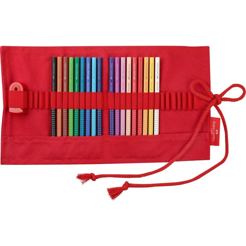 Conjunto 20 Lápis Cor+Lápis+Borracha+Afia