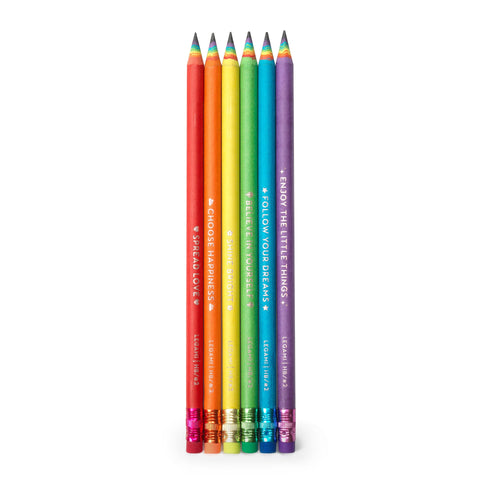 Conjunto 6 Lápis Grafite - Happiness For Eve