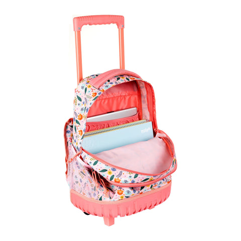 Trolley Ca Girly Flowers Note!