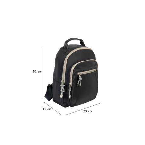 Mini Mochila Bella Preta Note!