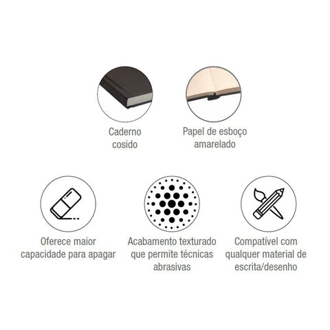 Diario Grafico Cozido A4 96F 100G Oxford