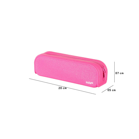 Estojo Silicone Glitter Note! (artigo sortido)