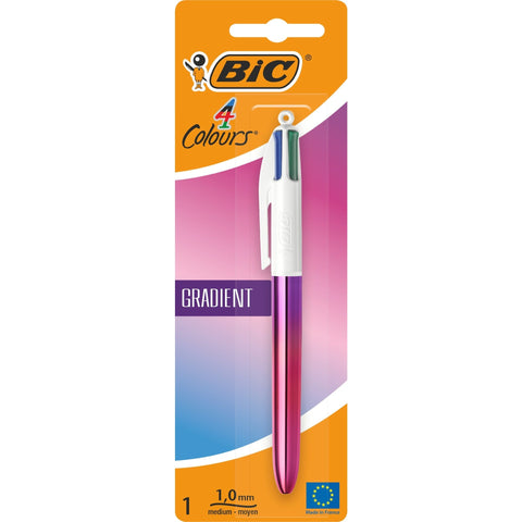 Esferógrafica Com 4 Cores Gradient Bic