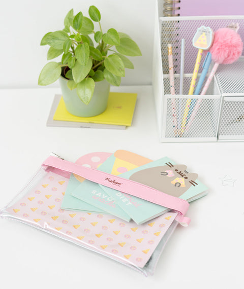 Conjunto Escrita - Pusheen Foodie