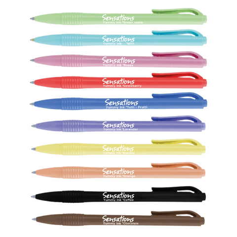 Esferográfica Clic Sensations Perfumada 10 unidades Newpen