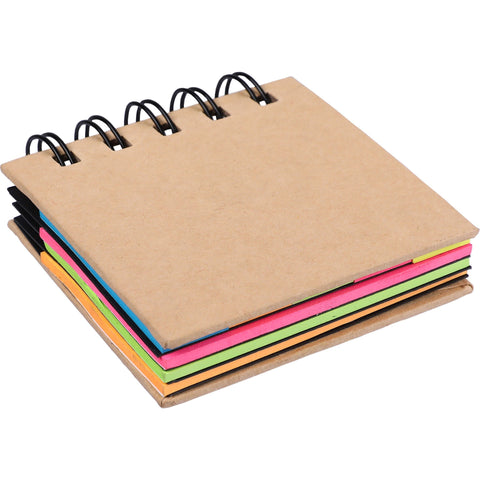 Bloco de Notas Aderente 7.5 x 5cm 4 unidades Note!
