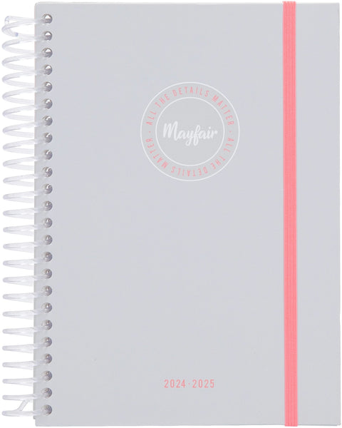 Agenda A5 2025 Semanal Mayfair (artigo sortido)