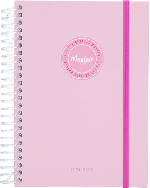 Agenda A5 2025 Semanal Mayfair (artigo sortido)