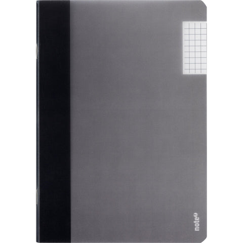 Caderno Agrafado A5 Flex Pautado 48 Folhas 90g Quadriculado Preto Note!