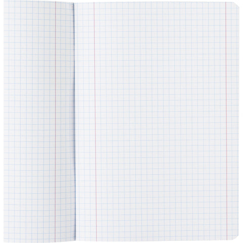 Caderno Agrafado A5 Flex Pautado 48 Folhas 90g Quadriculado Preto Note!