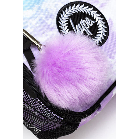 Saco Lanche Cloud Lilás Azul Hype