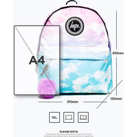 Mochila Clouds Pastel Hype