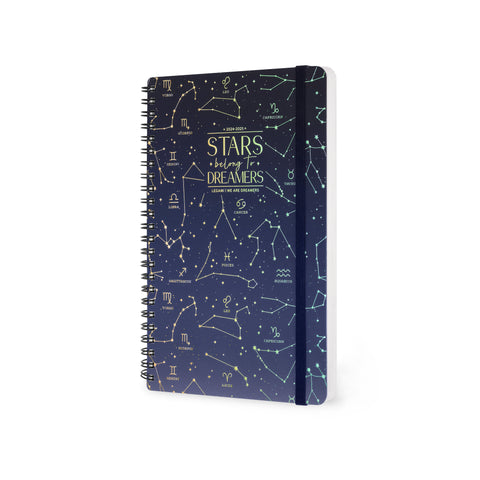 Agenda 24/25 Semanal Média Espiral - Stars