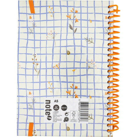 Agenda A5 2025 Espiral Semanal Girly Note! (artigo sortido)