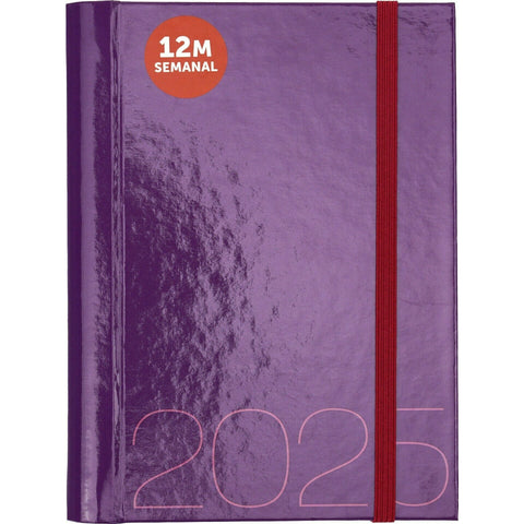 Agenda A6 2025 Semanal Basic Note! (artigo sortido)