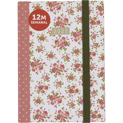 Agenda A7 2025 Semanal Botanic Note! (artigo sortido)