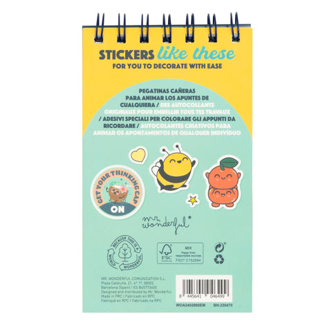 Bloco Stickers - To Make Decorating Mr. Wonderful