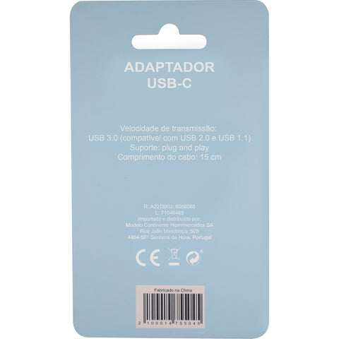 Adaptador Usb-C Aqua Sky
