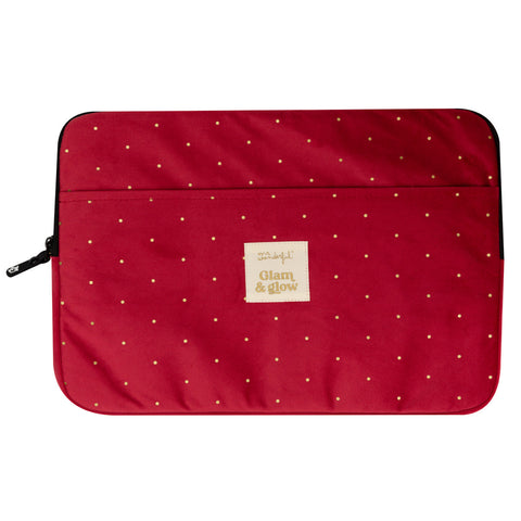 Bolsa Para Pc - Glam&Glow Vermelho