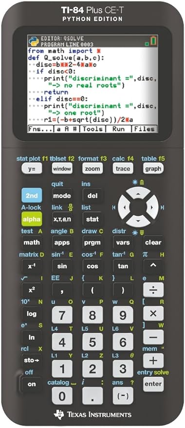 Calculadora Recondicionada Usado Ti-84Plus Ce-T Pyton