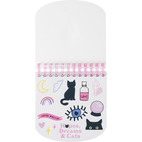 Caderno 80 Folhas Eye Pink Magic