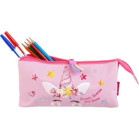 Estojo Triplo Unicorn 25 Note!