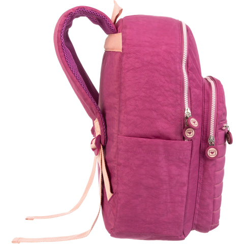 Mochila Puffy Rosa Note!