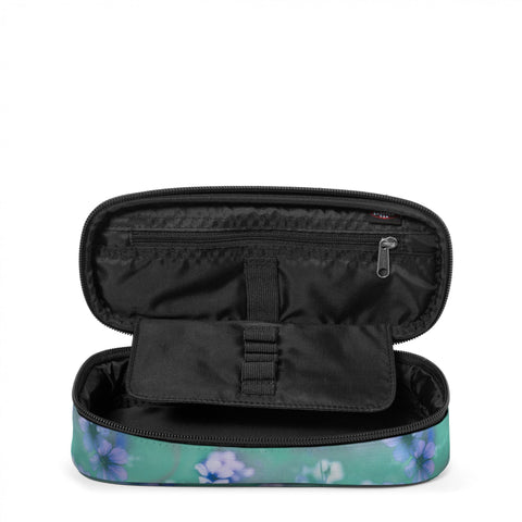Estojo Oval Single - Flora Fade Aqua