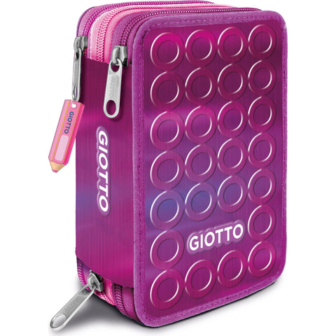 Estojo Completo 3Zip Plumier Giotto