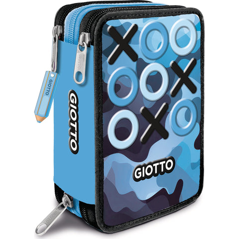 Estojo Completo 3Zip Plumier Giotto