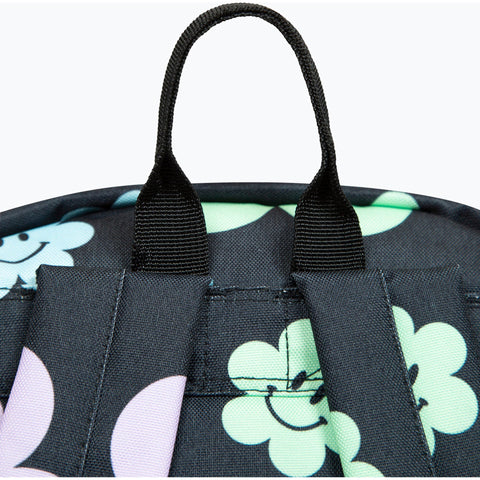 Mochila Badge Black Happy Flowers Hype