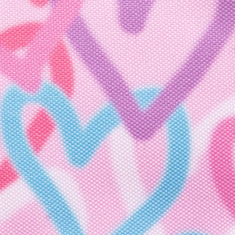 Mochila Graffiti Hearts Rosa Hype