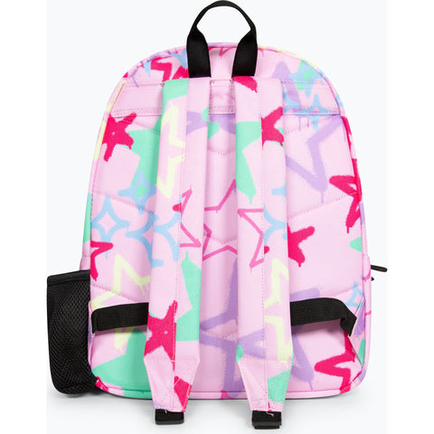 Mochila Graffiti Stars Badge Rosa Hype