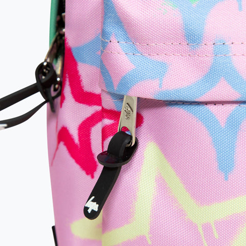 Mochila Graffiti Stars Badge Rosa Hype