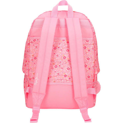 Mochila Dupla 40Cm Alenka Rosa Pepe Jeans