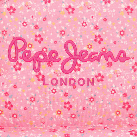 Mochila Dupla 40Cm Alenka Rosa Pepe Jeans