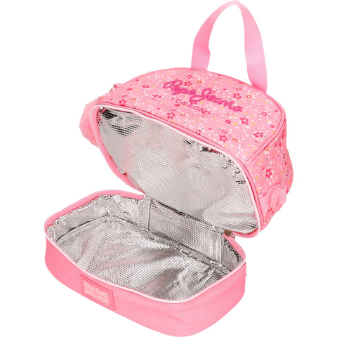 Saco Lanche 2 Compartimentos Alenka Rosa Pepe Jeans